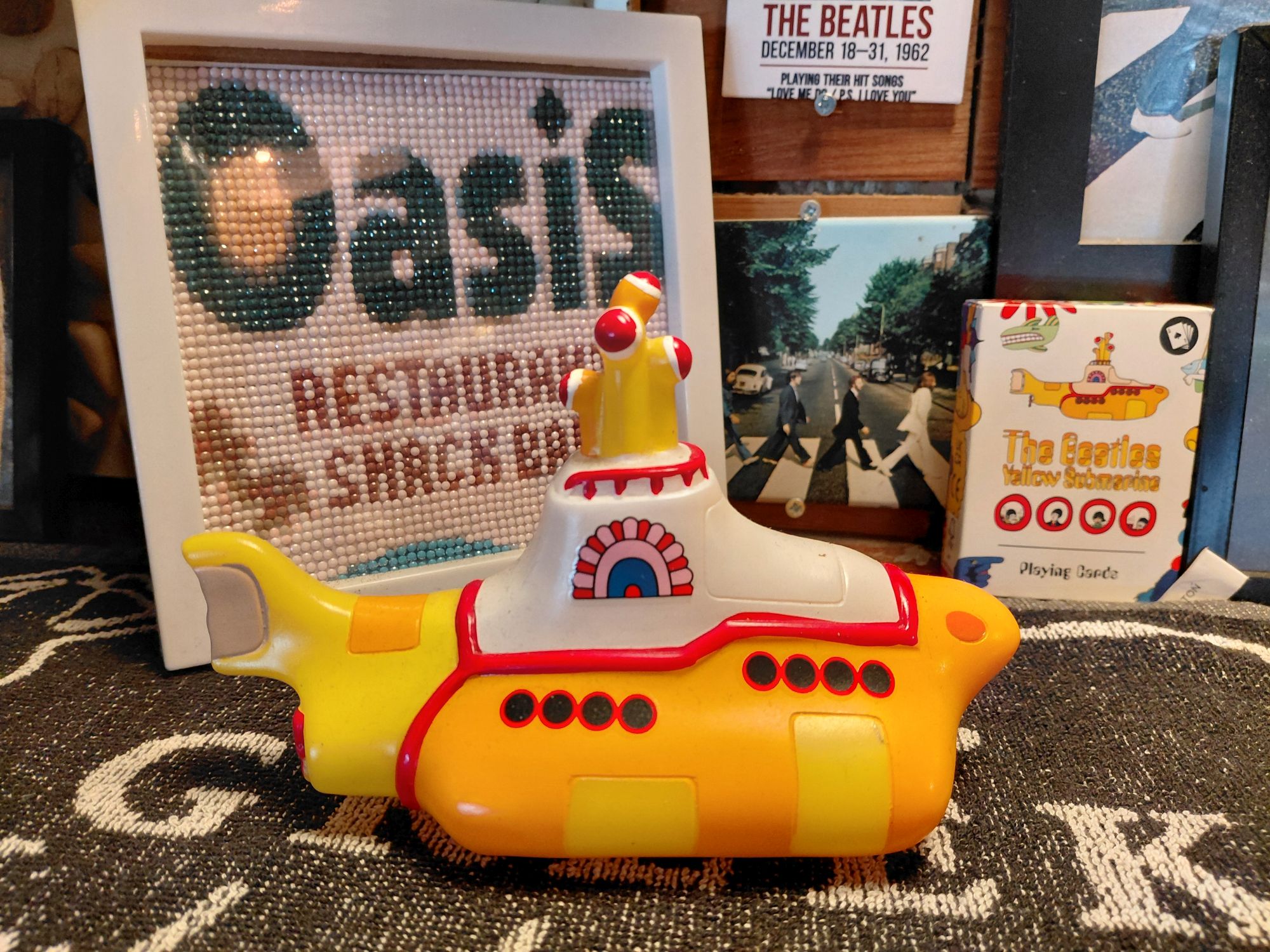 Beatles Yellow Submarine model in the Oasis collection, Zakynthos